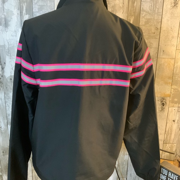 Vans Black and Pink Quarter-Zip Jacket. Size S - Picture 4 of 6